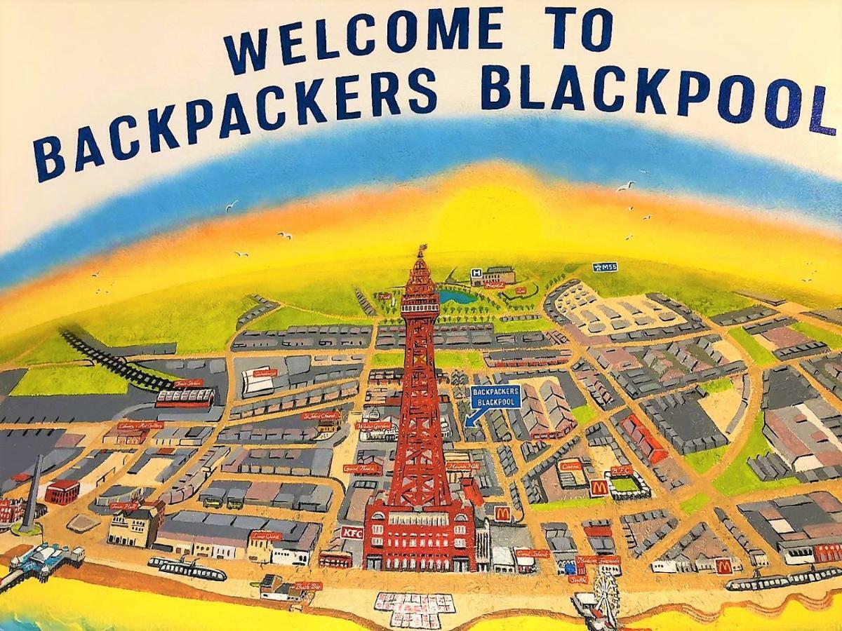 Backpackers Blackpool - Family Friendly Hotel エクステリア 写真